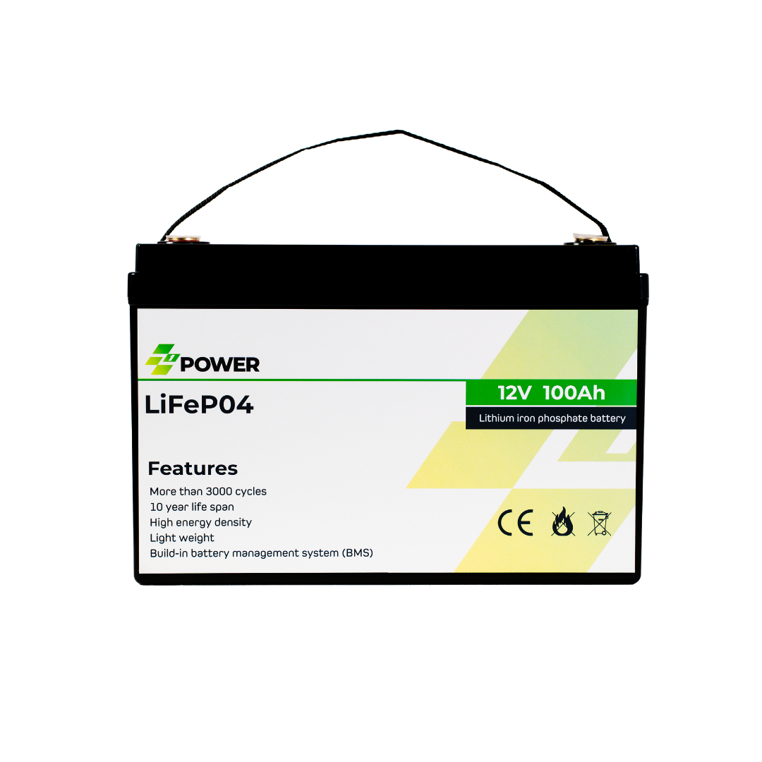 Z1Power 12V 100Ah LiFePO4 Battery