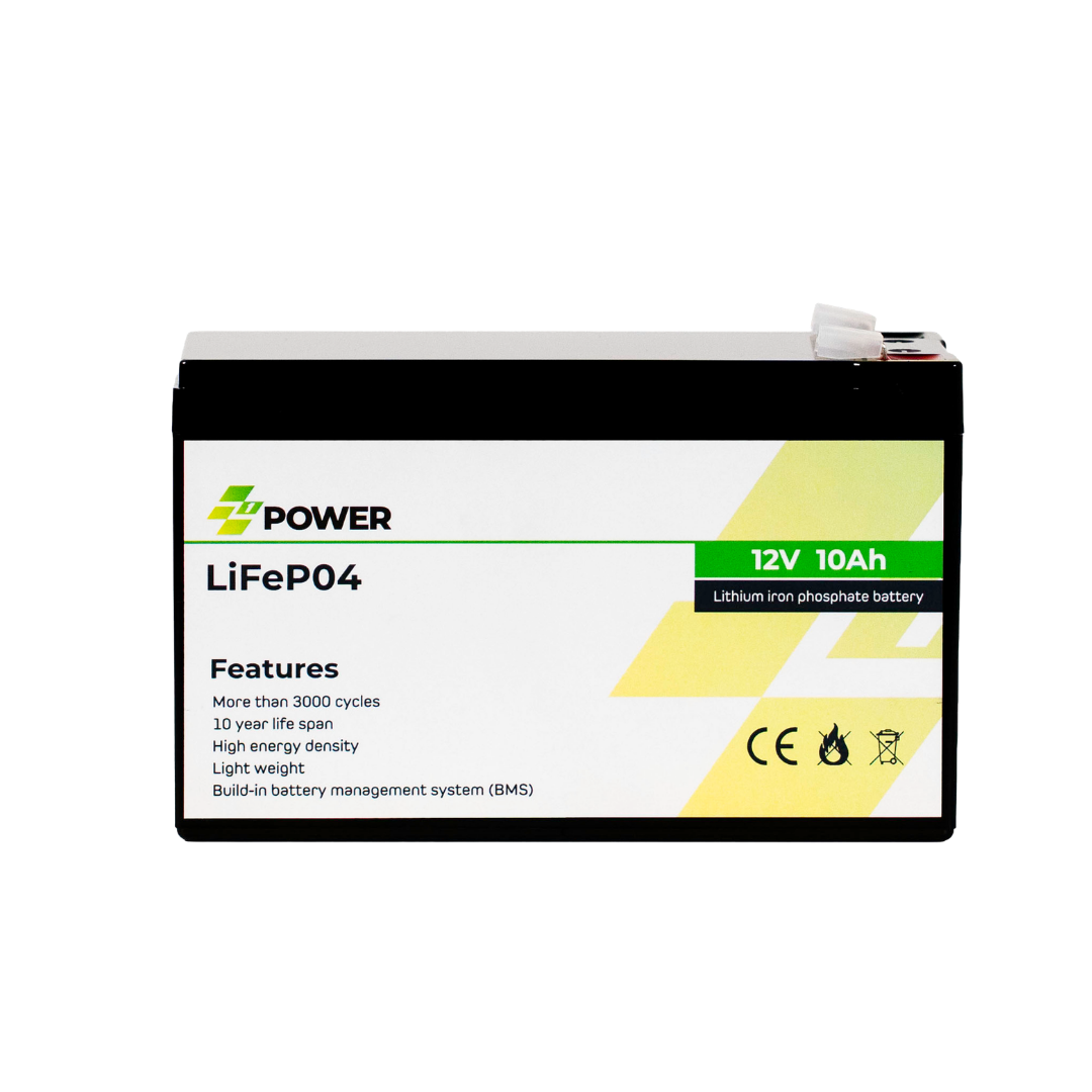 Z1Power 12V 10Ah LiFePO4 Battery