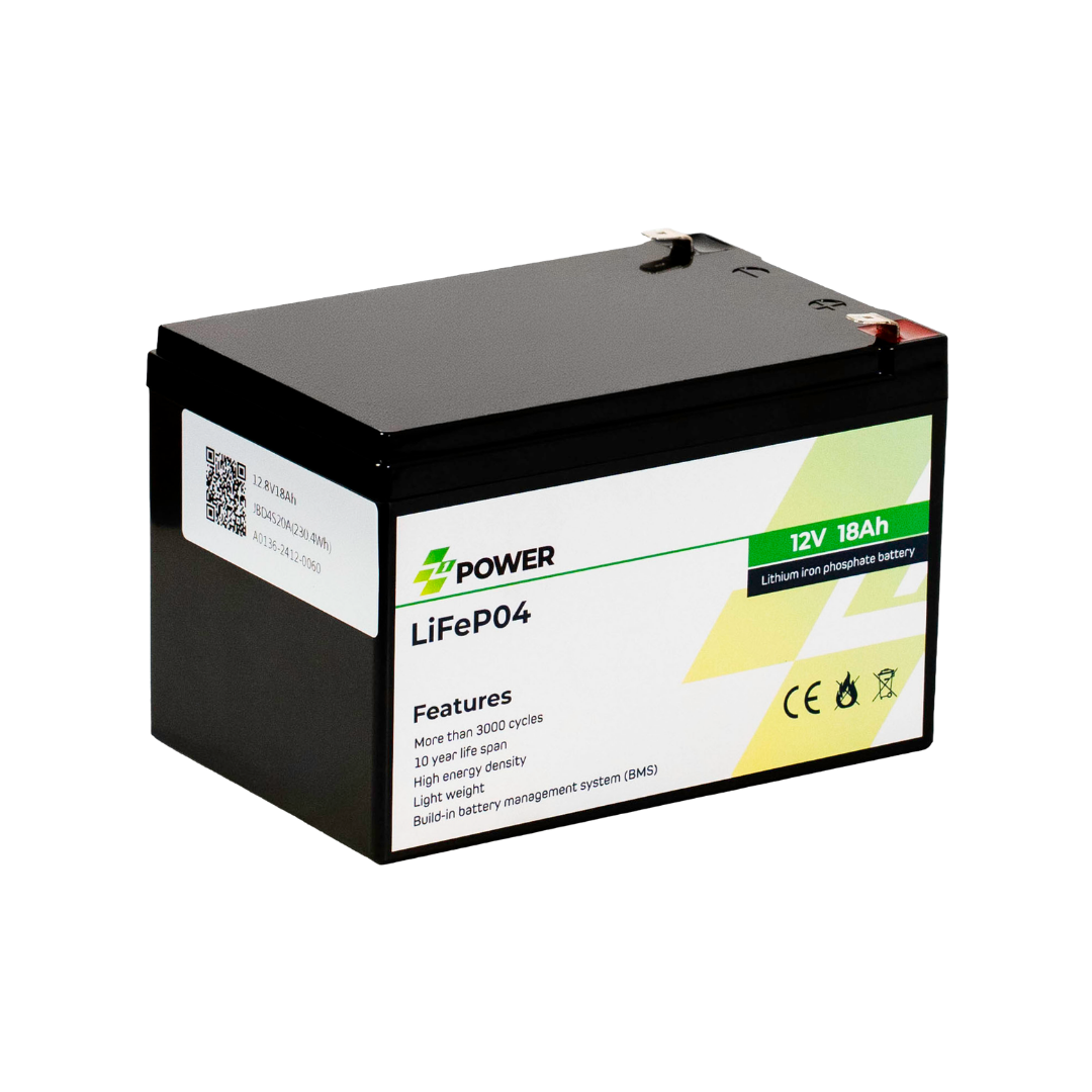 Z1Power 12V 18Ah LiFePO4 Battery
