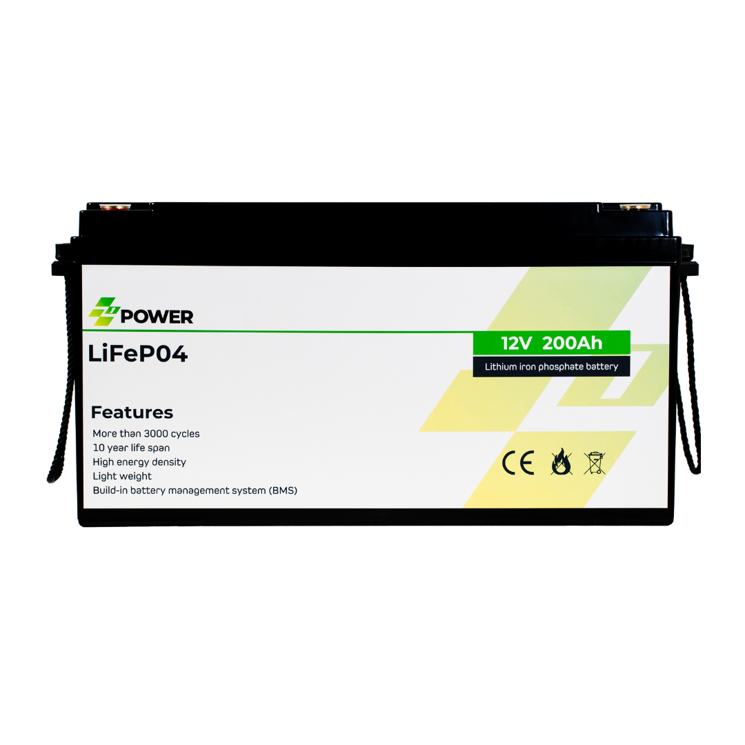 Z1Power 12V 200Ah LiFePO4 Battery