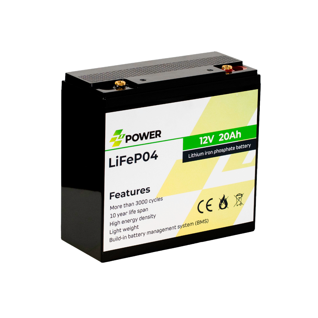 Z1Power 12V 20Ah LiFePO4 Battery